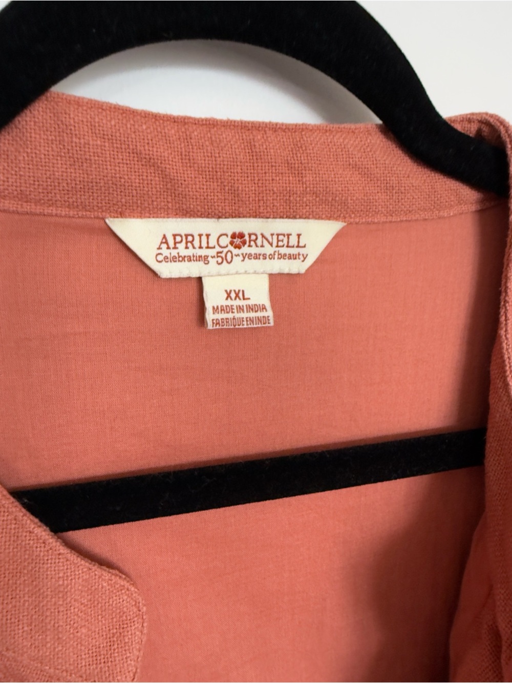 April Cornell Coin Open Ruffle Boho Jacket XL - Picture 3 of 7